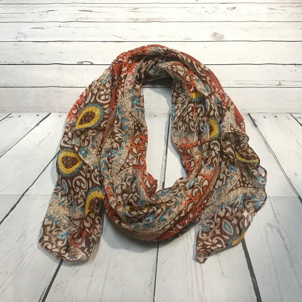Simple Earth Tone Scarf